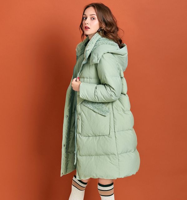 New Long Parka Jacket With Hood