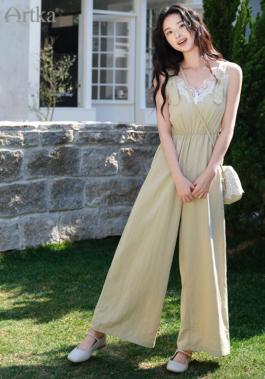 High Waist Wide Leg Jumpsuit