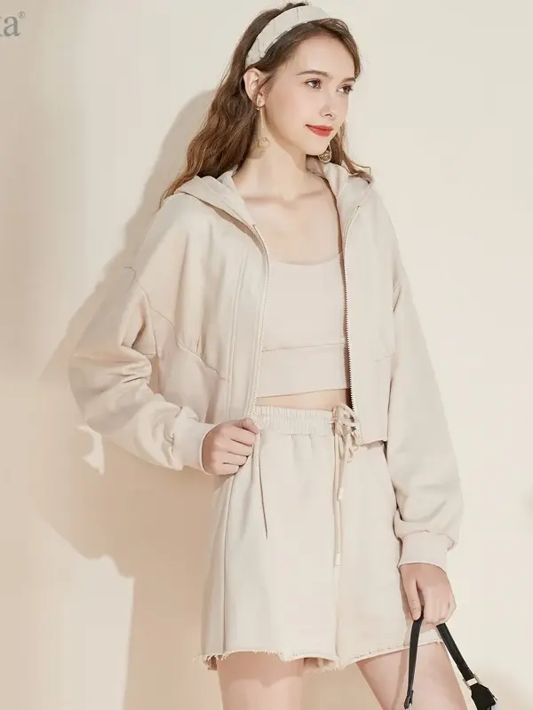 Hooded Zip-Up Lounge Collection
